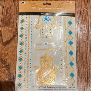 8 sheets for temporary tattoos